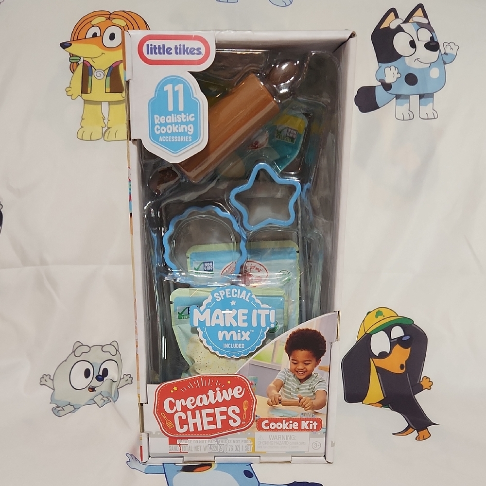 Little Tykes Creative CHEFS cookie kit